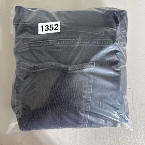 Citizens of Humanity Ella Jeans Womens 31x25 Black Mid Rise Crop Gothic Denim - Picture 14 of 14